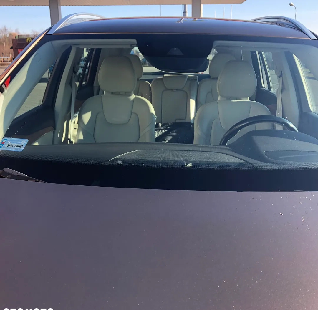 Volvo XC 90 cena 140000 przebieg: 133000, rok produkcji 2017 z Gdańsk małe 436